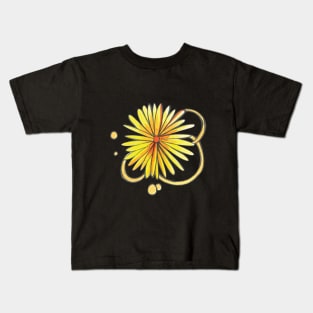 Yellow flower Kids T-Shirt